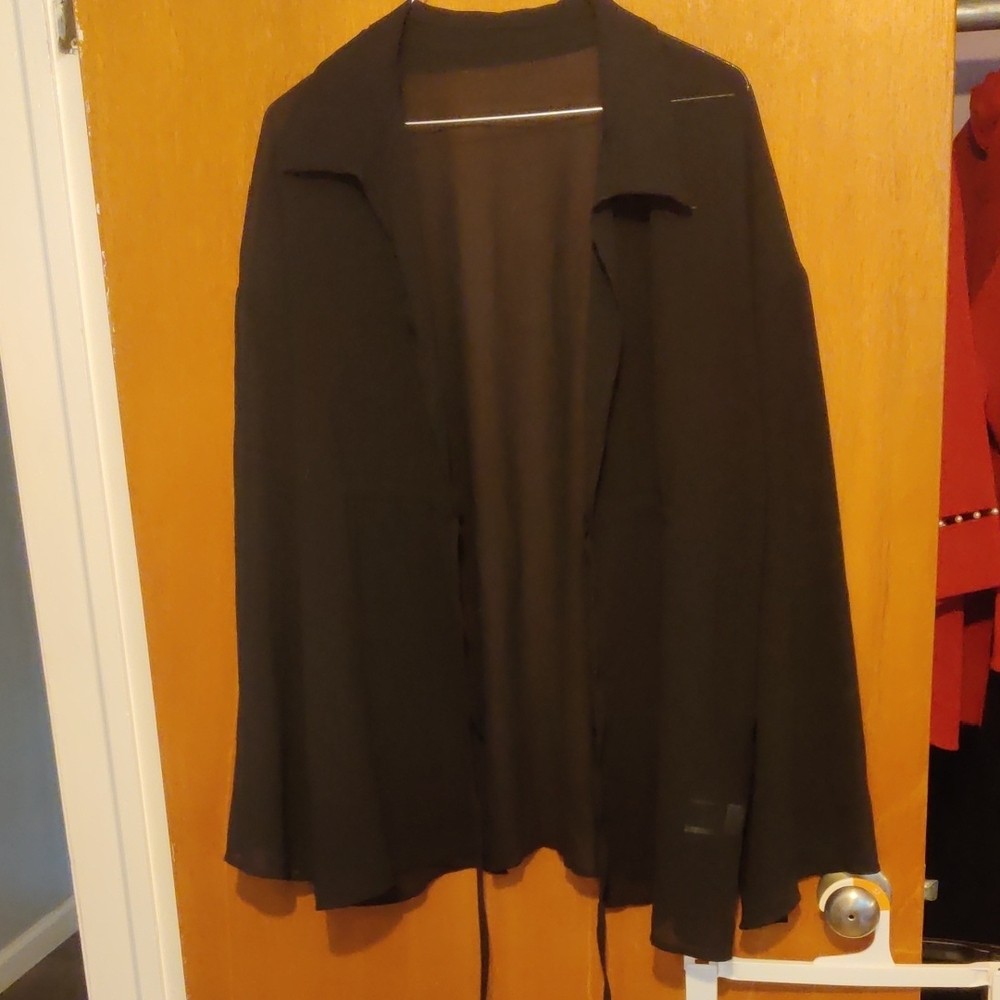 SHEIN Black Lightweight Jacket